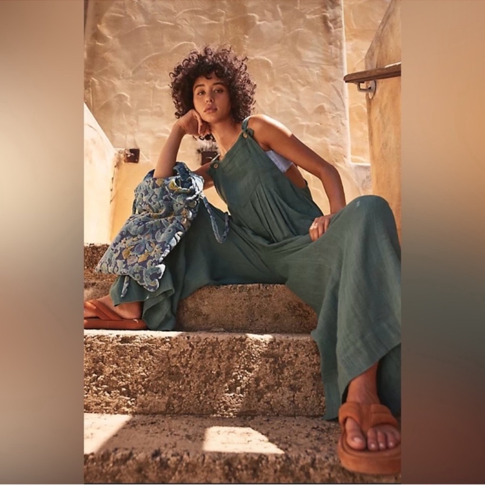 NWT Free People Beach | Sun-Drenched Overalls | Small - Picture 15 of 16
